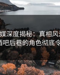 蜜桃传媒深度揭秘：真相风波背后，大V在酒吧后巷的角色彻底令人意外