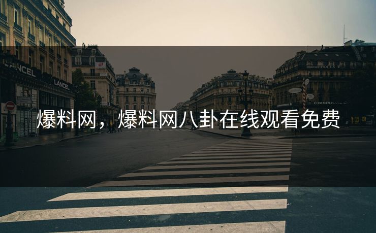 爆料网,爆料网八卦在线观看免费 爆料网,爆料网八卦在线观看免费